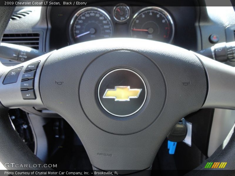 Black / Ebony 2009 Chevrolet Cobalt LT Sedan