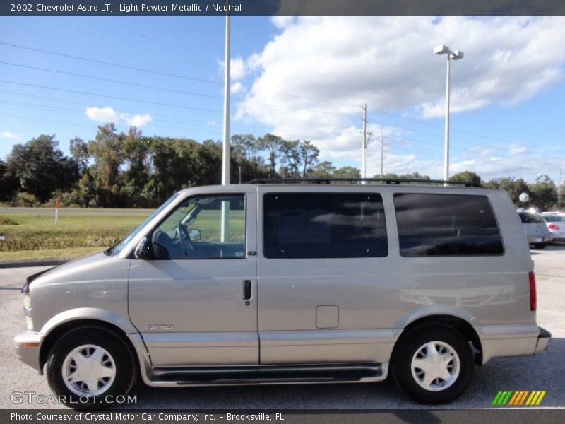 Light Pewter Metallic / Neutral 2002 Chevrolet Astro LT