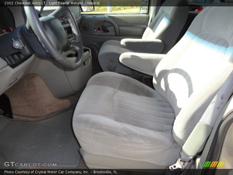 Light Pewter Metallic / Neutral 2002 Chevrolet Astro LT