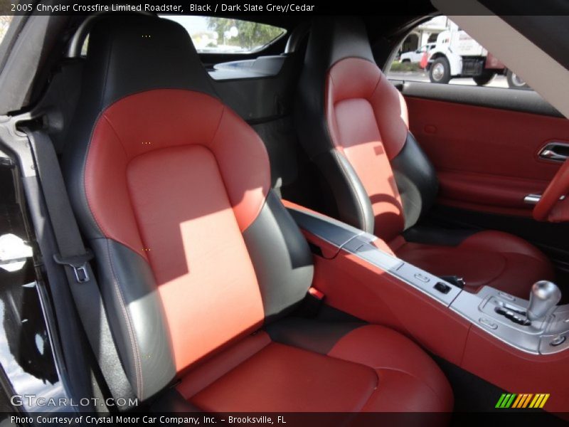 Black / Dark Slate Grey/Cedar 2005 Chrysler Crossfire Limited Roadster