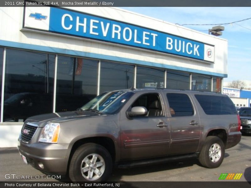 Mocha Steel Metallic / Ebony 2011 GMC Yukon XL SLE 4x4