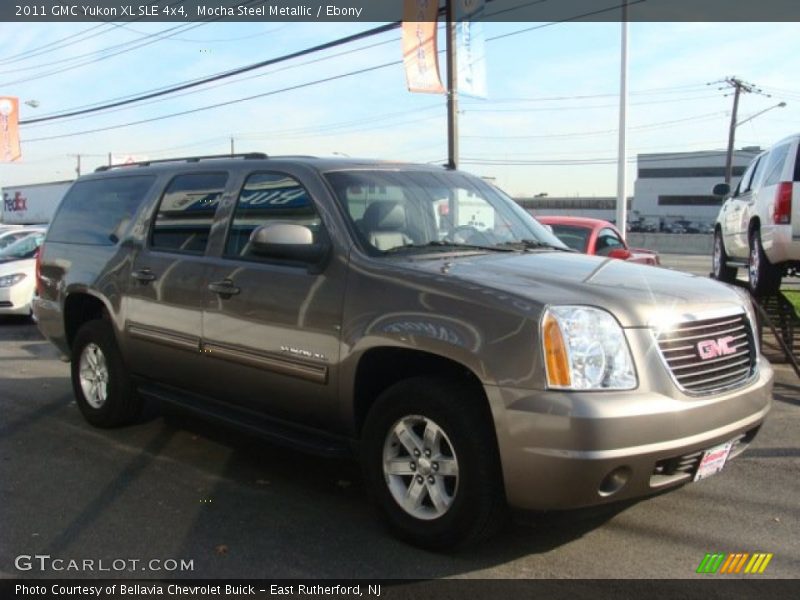 Mocha Steel Metallic / Ebony 2011 GMC Yukon XL SLE 4x4