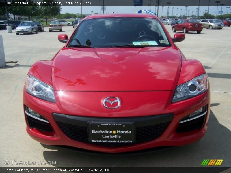 Velocity Red Mica / Black 2009 Mazda RX-8 Sport