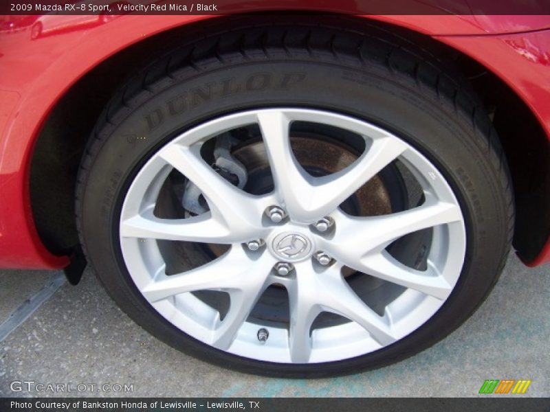 Velocity Red Mica / Black 2009 Mazda RX-8 Sport