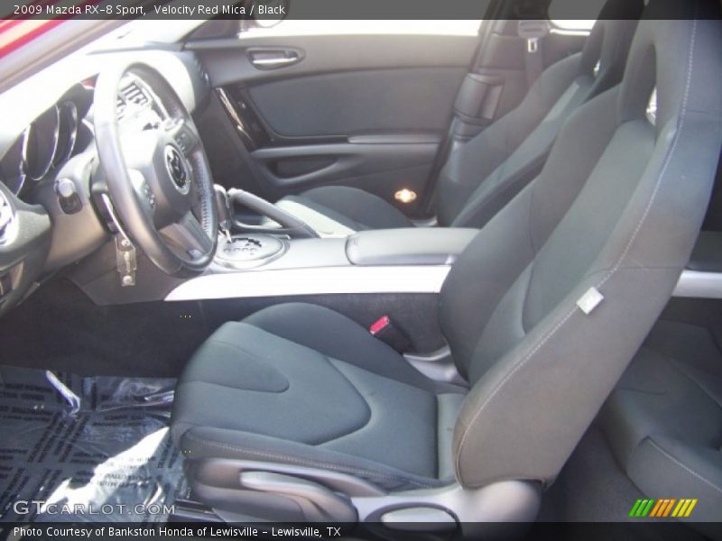 Velocity Red Mica / Black 2009 Mazda RX-8 Sport