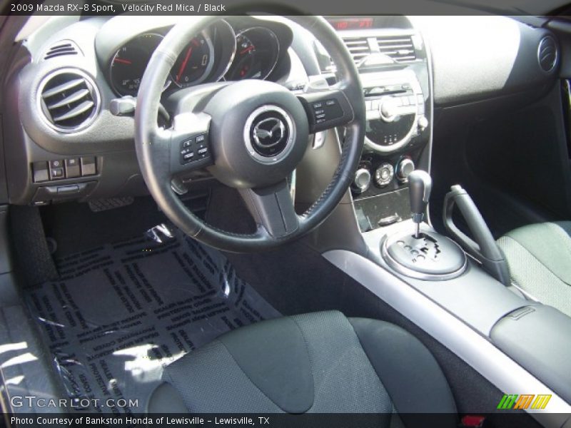 Velocity Red Mica / Black 2009 Mazda RX-8 Sport