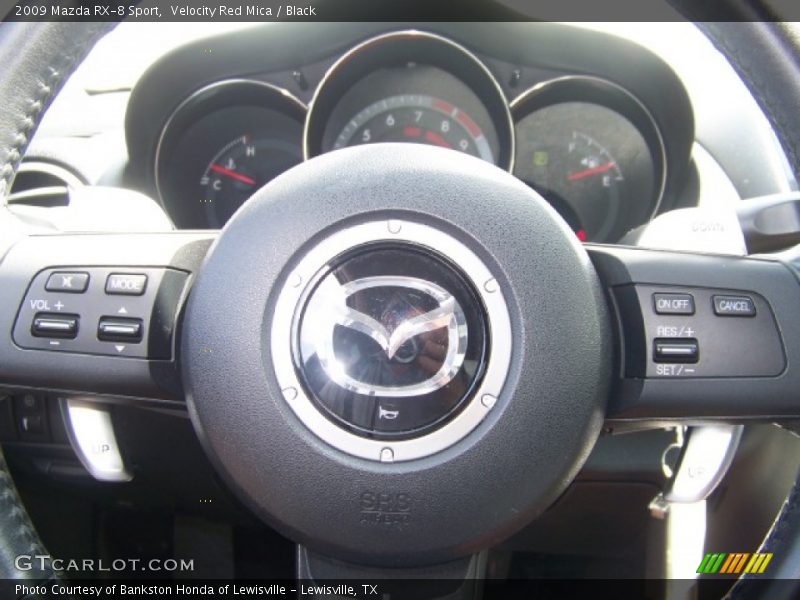 Velocity Red Mica / Black 2009 Mazda RX-8 Sport