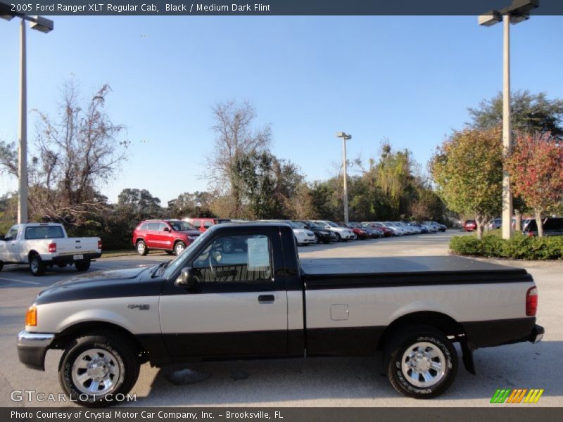 Black / Medium Dark Flint 2005 Ford Ranger XLT Regular Cab
