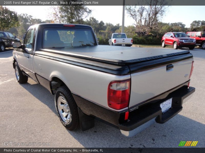 Black / Medium Dark Flint 2005 Ford Ranger XLT Regular Cab