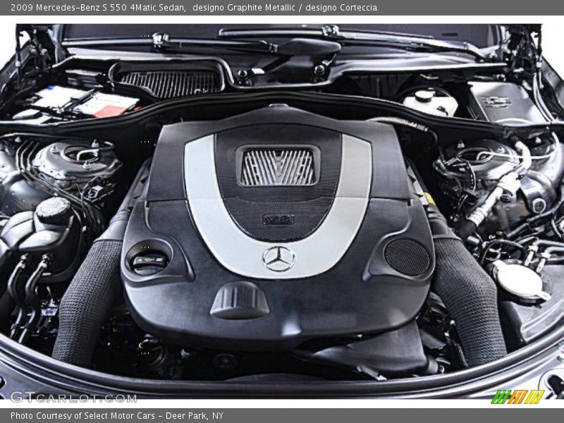  2009 S 550 4Matic Sedan Engine - 5.5 Liter DOHC 32-Valve VVT V8