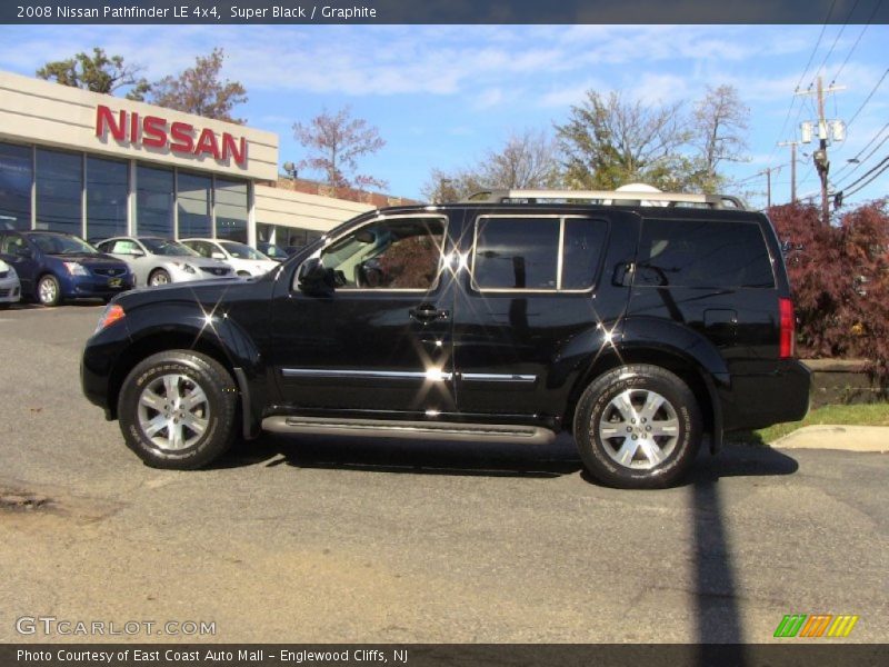Super Black / Graphite 2008 Nissan Pathfinder LE 4x4