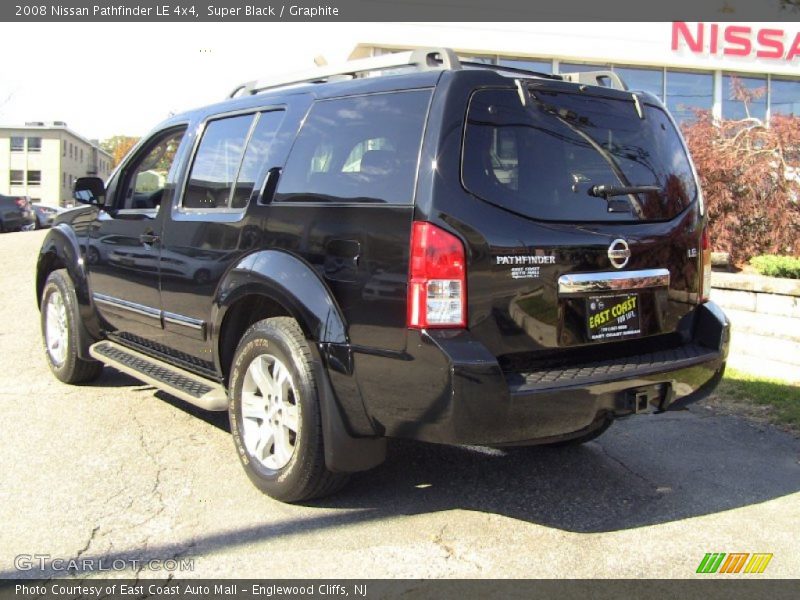 Super Black / Graphite 2008 Nissan Pathfinder LE 4x4
