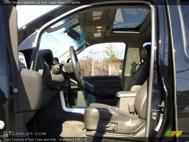 Super Black / Graphite 2008 Nissan Pathfinder LE 4x4