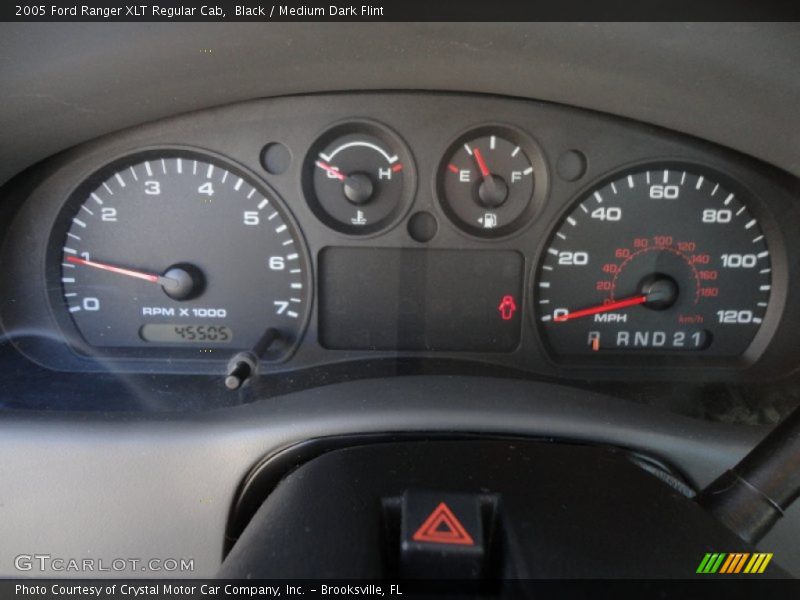  2005 Ranger XLT Regular Cab XLT Regular Cab Gauges