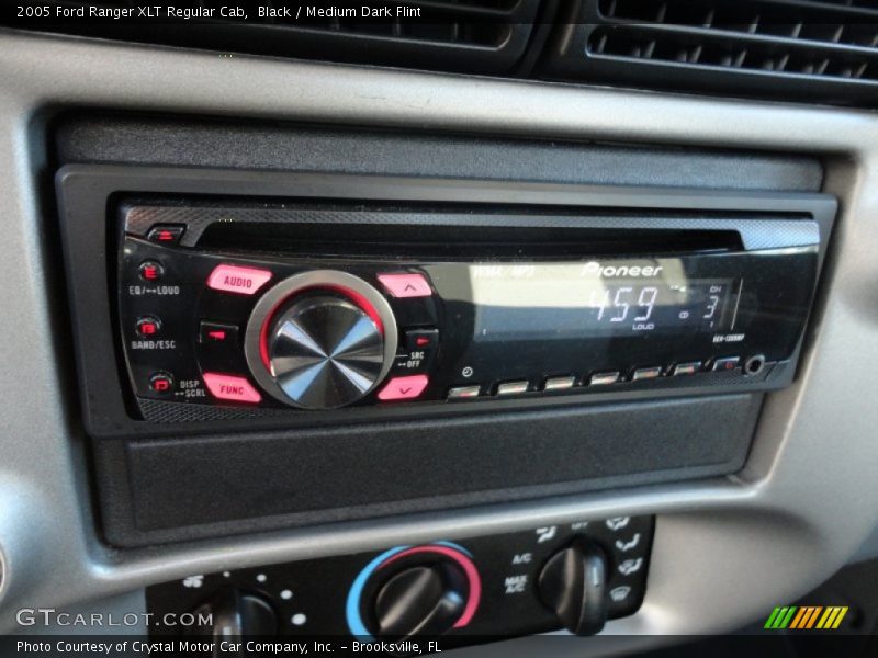 Black / Medium Dark Flint 2005 Ford Ranger XLT Regular Cab