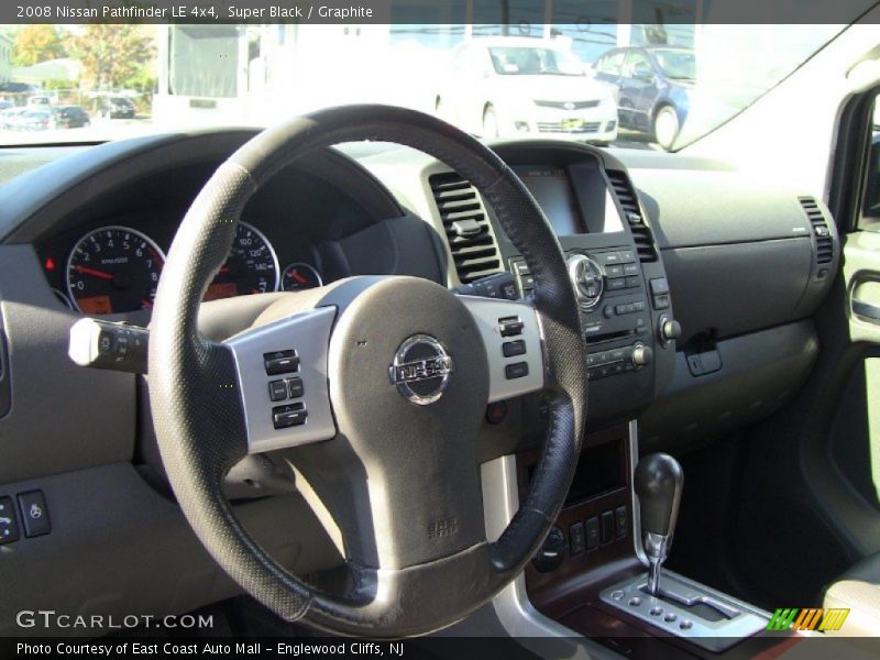 Super Black / Graphite 2008 Nissan Pathfinder LE 4x4