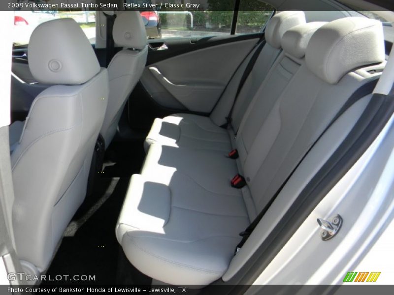 Reflex Silver / Classic Gray 2008 Volkswagen Passat Turbo Sedan