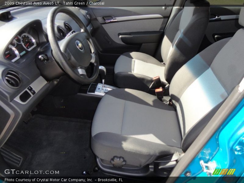 Tahiti Green / Charcoal 2009 Chevrolet Aveo Aveo5 LT