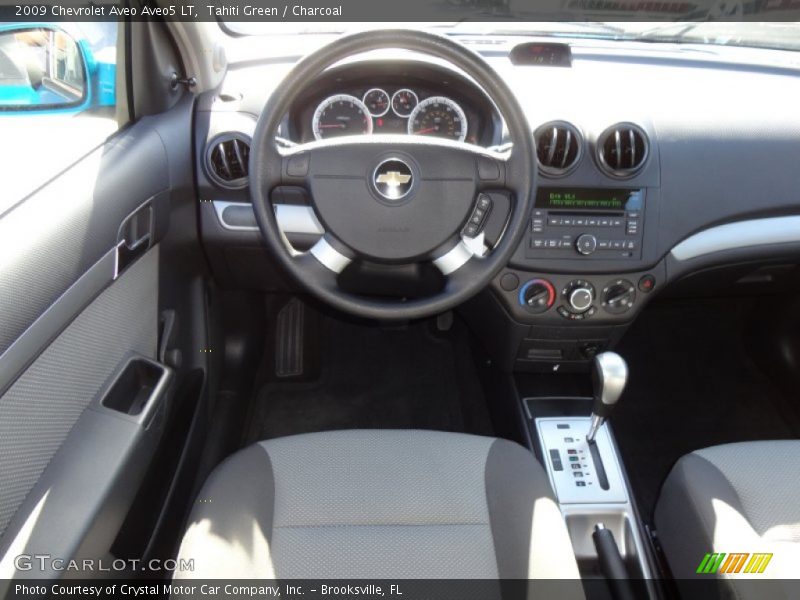 Tahiti Green / Charcoal 2009 Chevrolet Aveo Aveo5 LT