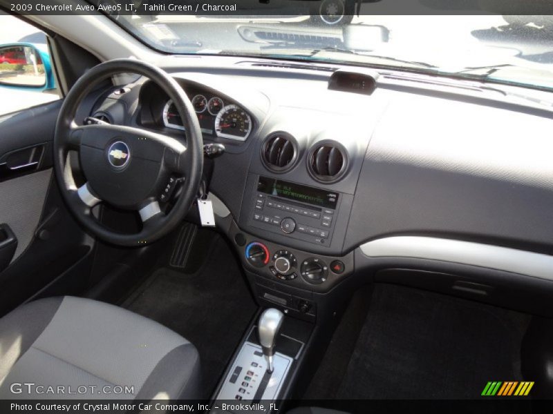 Tahiti Green / Charcoal 2009 Chevrolet Aveo Aveo5 LT