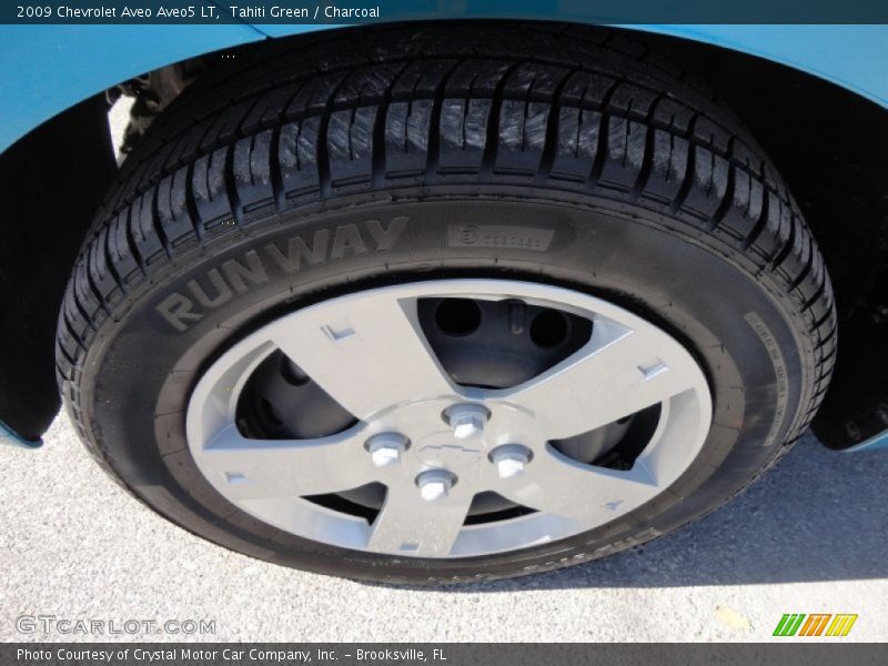 Tahiti Green / Charcoal 2009 Chevrolet Aveo Aveo5 LT