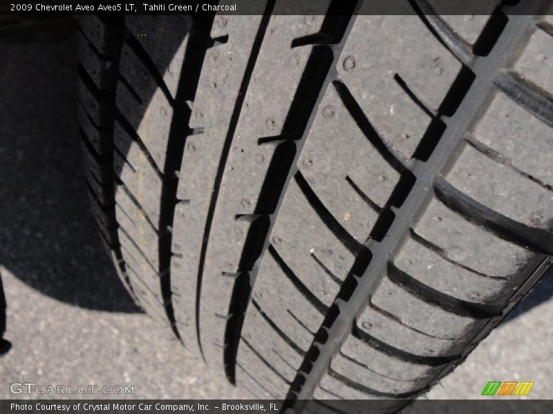 Tahiti Green / Charcoal 2009 Chevrolet Aveo Aveo5 LT