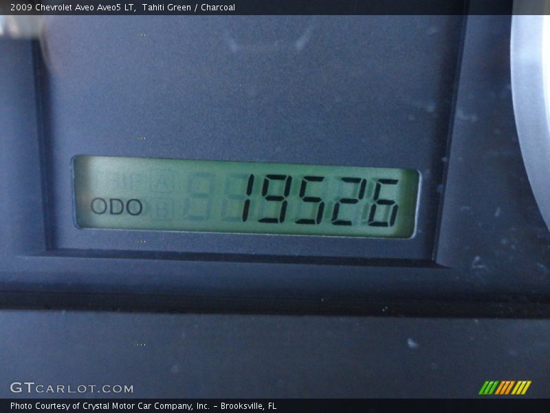 Tahiti Green / Charcoal 2009 Chevrolet Aveo Aveo5 LT