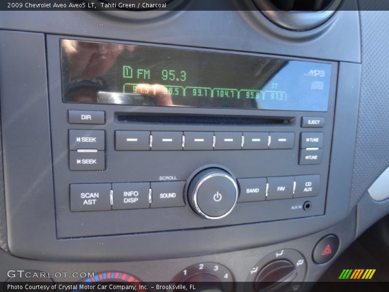 Tahiti Green / Charcoal 2009 Chevrolet Aveo Aveo5 LT