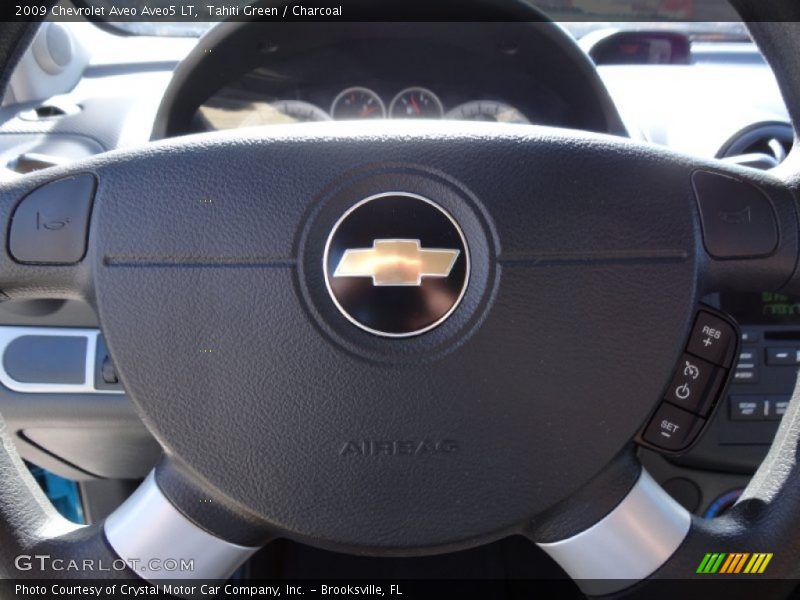 Tahiti Green / Charcoal 2009 Chevrolet Aveo Aveo5 LT
