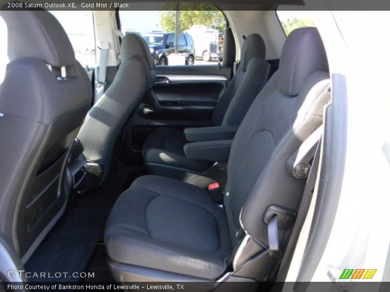 Gold Mist / Black 2008 Saturn Outlook XE