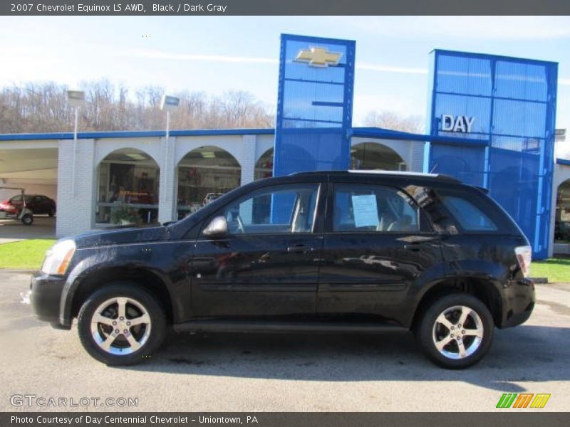 Black / Dark Gray 2007 Chevrolet Equinox LS AWD