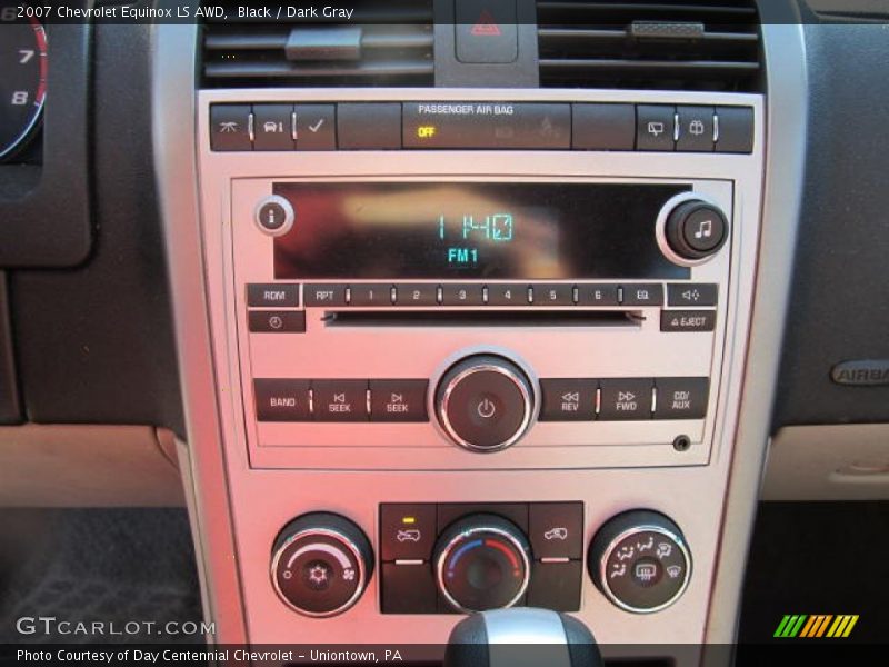 Black / Dark Gray 2007 Chevrolet Equinox LS AWD