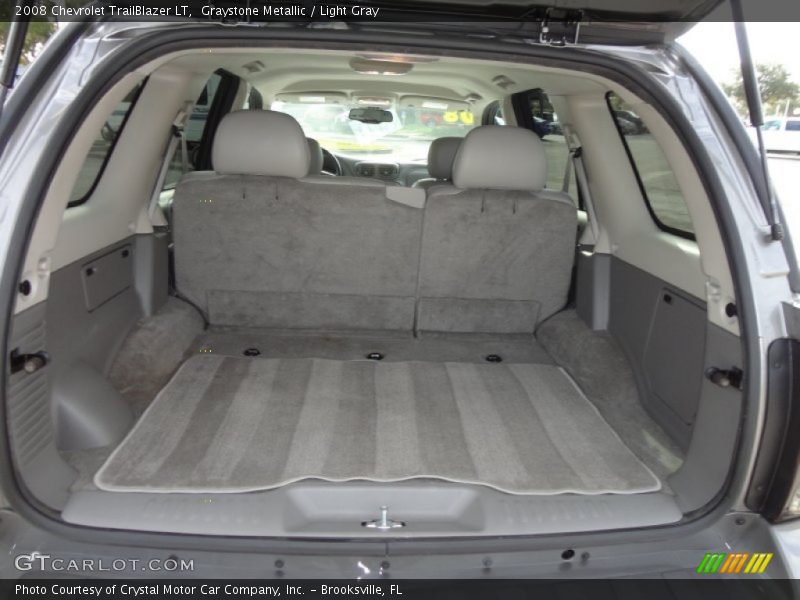 Graystone Metallic / Light Gray 2008 Chevrolet TrailBlazer LT