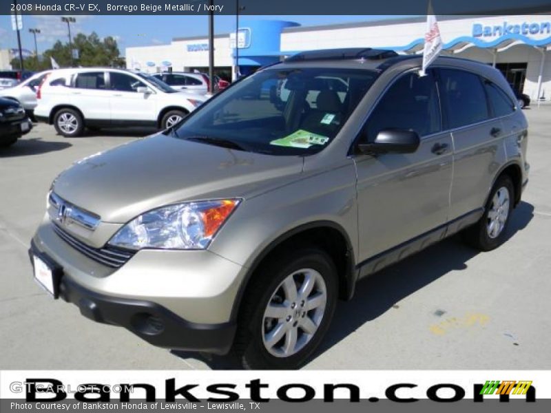 Borrego Beige Metallic / Ivory 2008 Honda CR-V EX