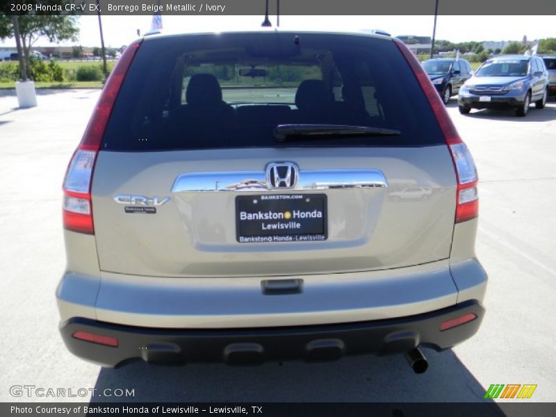 Borrego Beige Metallic / Ivory 2008 Honda CR-V EX