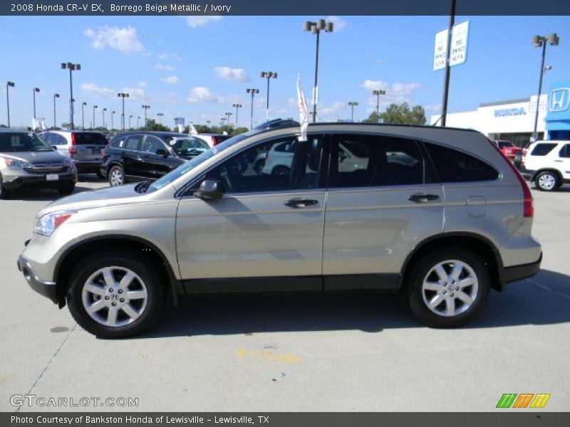 Borrego Beige Metallic / Ivory 2008 Honda CR-V EX