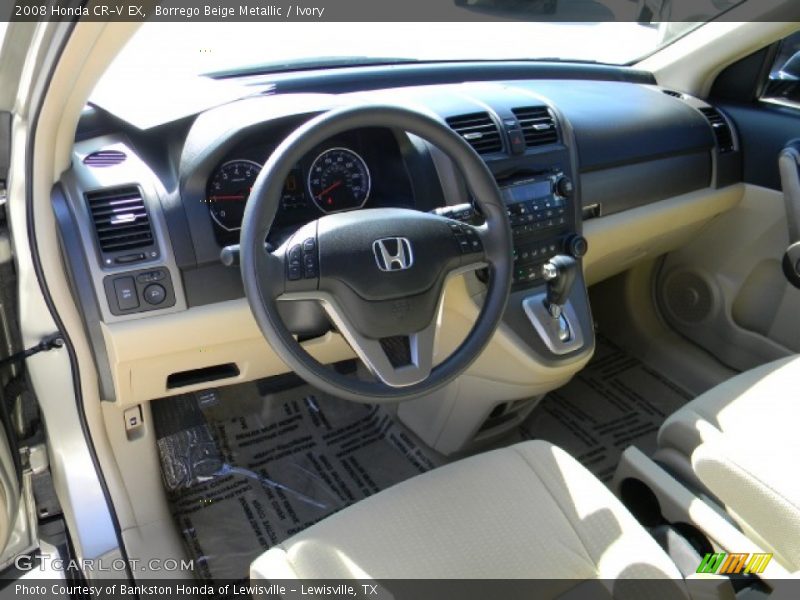 Borrego Beige Metallic / Ivory 2008 Honda CR-V EX