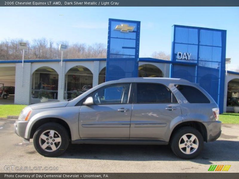 Dark Silver Metallic / Light Gray 2006 Chevrolet Equinox LT AWD