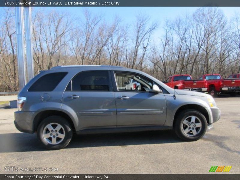 Dark Silver Metallic / Light Gray 2006 Chevrolet Equinox LT AWD