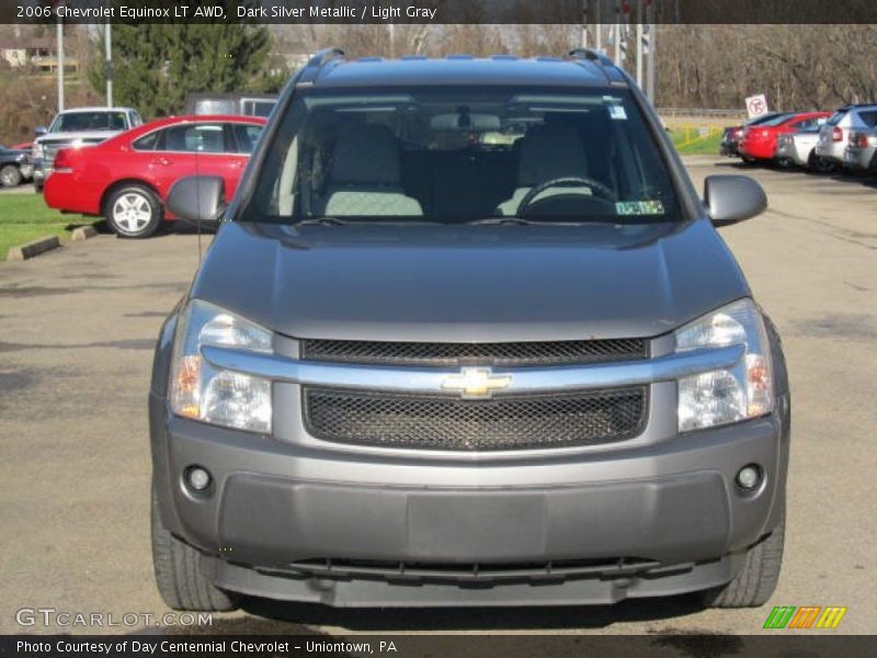 Dark Silver Metallic / Light Gray 2006 Chevrolet Equinox LT AWD
