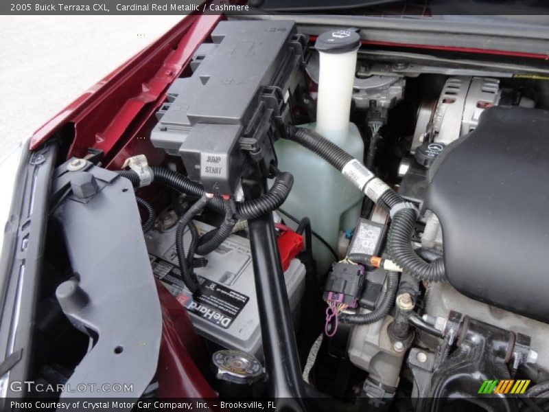 Cardinal Red Metallic / Cashmere 2005 Buick Terraza CXL