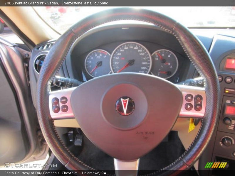Bronzestone Metallic / Sand 2006 Pontiac Grand Prix Sedan