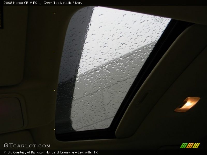 Green Tea Metallic / Ivory 2008 Honda CR-V EX-L