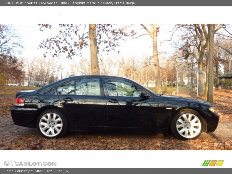  2004 7 Series 745i Sedan Black Sapphire Metallic