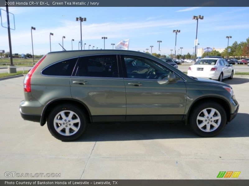 Green Tea Metallic / Ivory 2008 Honda CR-V EX-L