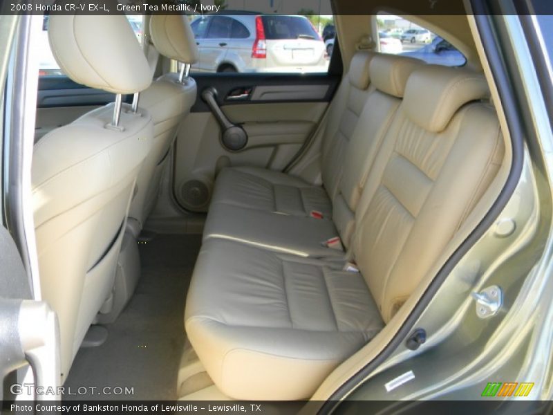 Green Tea Metallic / Ivory 2008 Honda CR-V EX-L