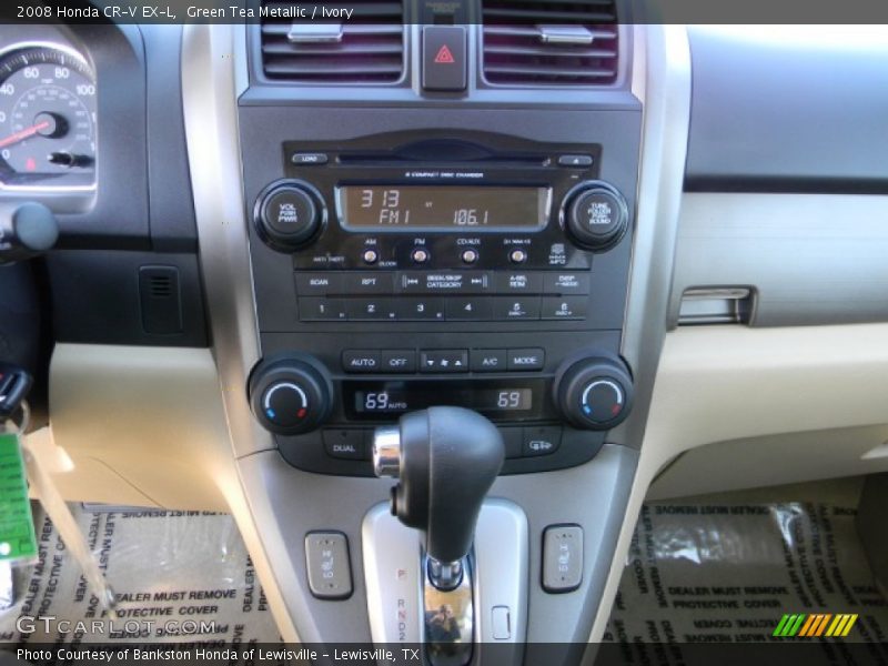Green Tea Metallic / Ivory 2008 Honda CR-V EX-L