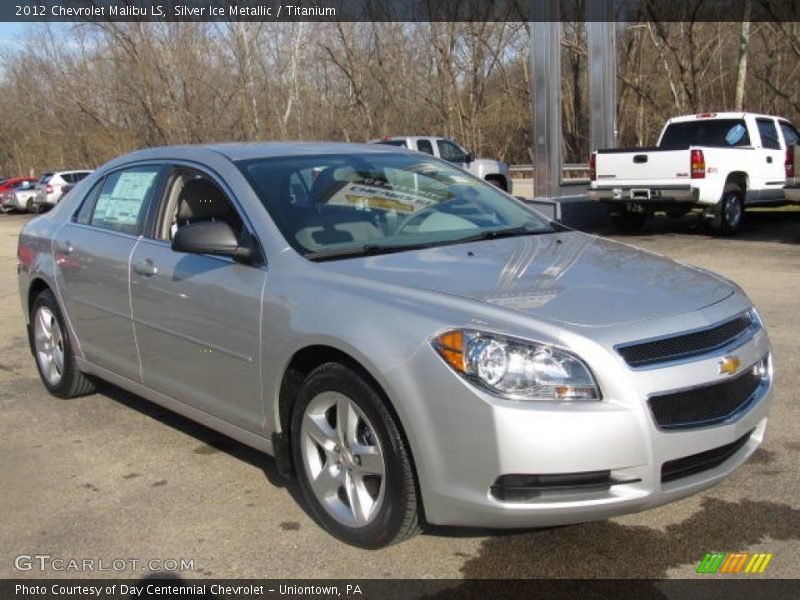 Silver Ice Metallic / Titanium 2012 Chevrolet Malibu LS