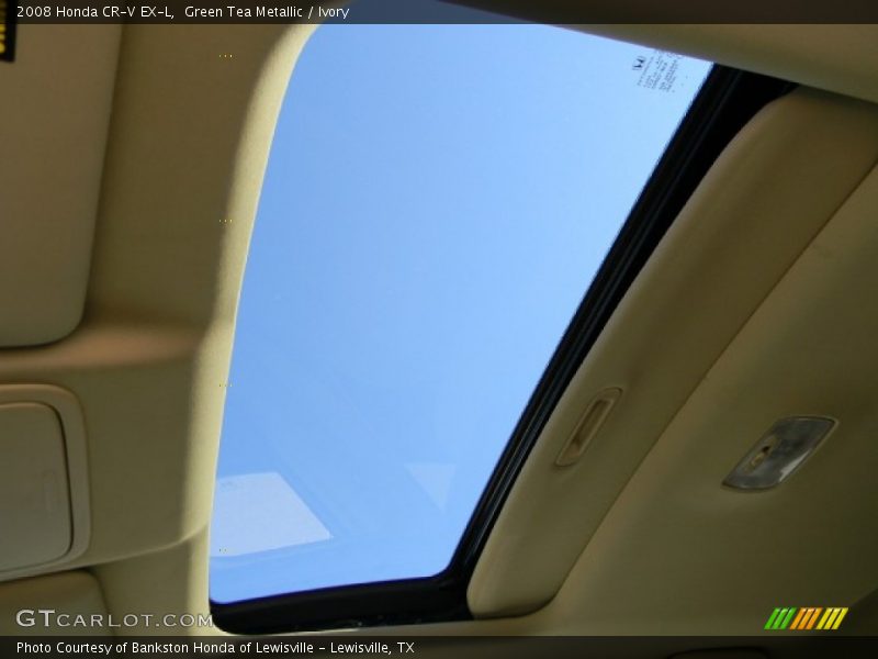 Green Tea Metallic / Ivory 2008 Honda CR-V EX-L