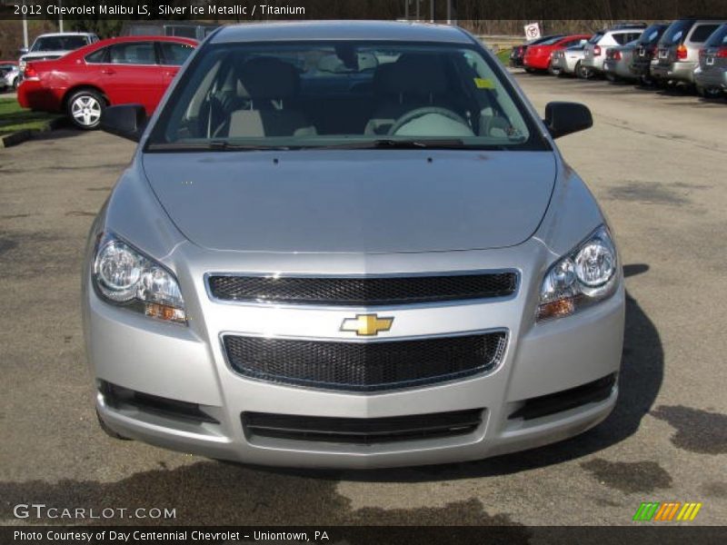 Silver Ice Metallic / Titanium 2012 Chevrolet Malibu LS